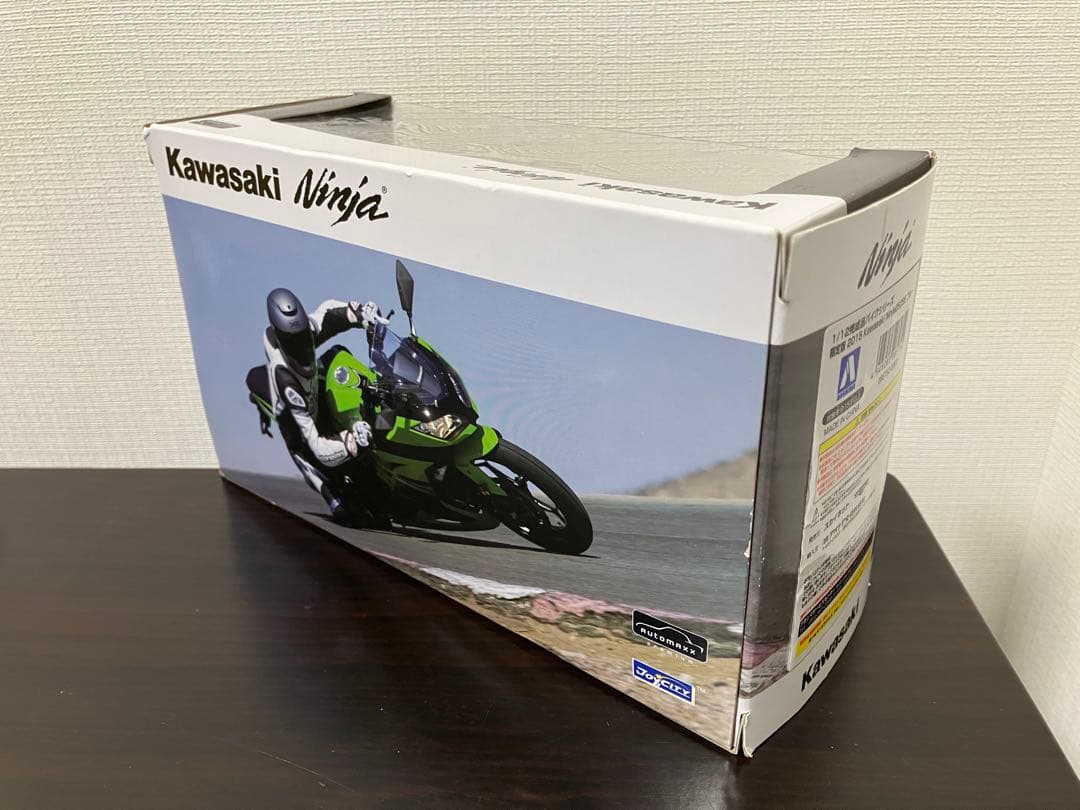 Kawasaki Ninja250SE ブルー　限定版　1/12完成品バイク
