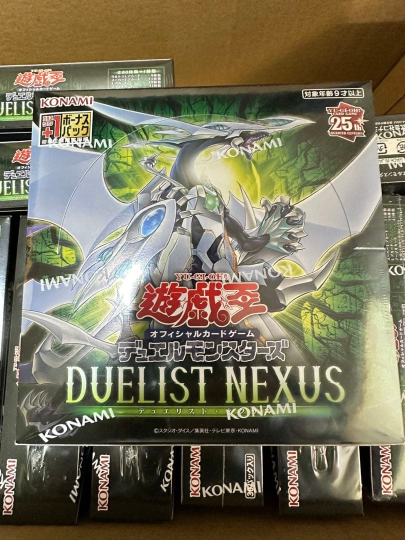 遊戯王 デュエリスト ネクサス 初回限定 シュリンク付き未開封 12BOX