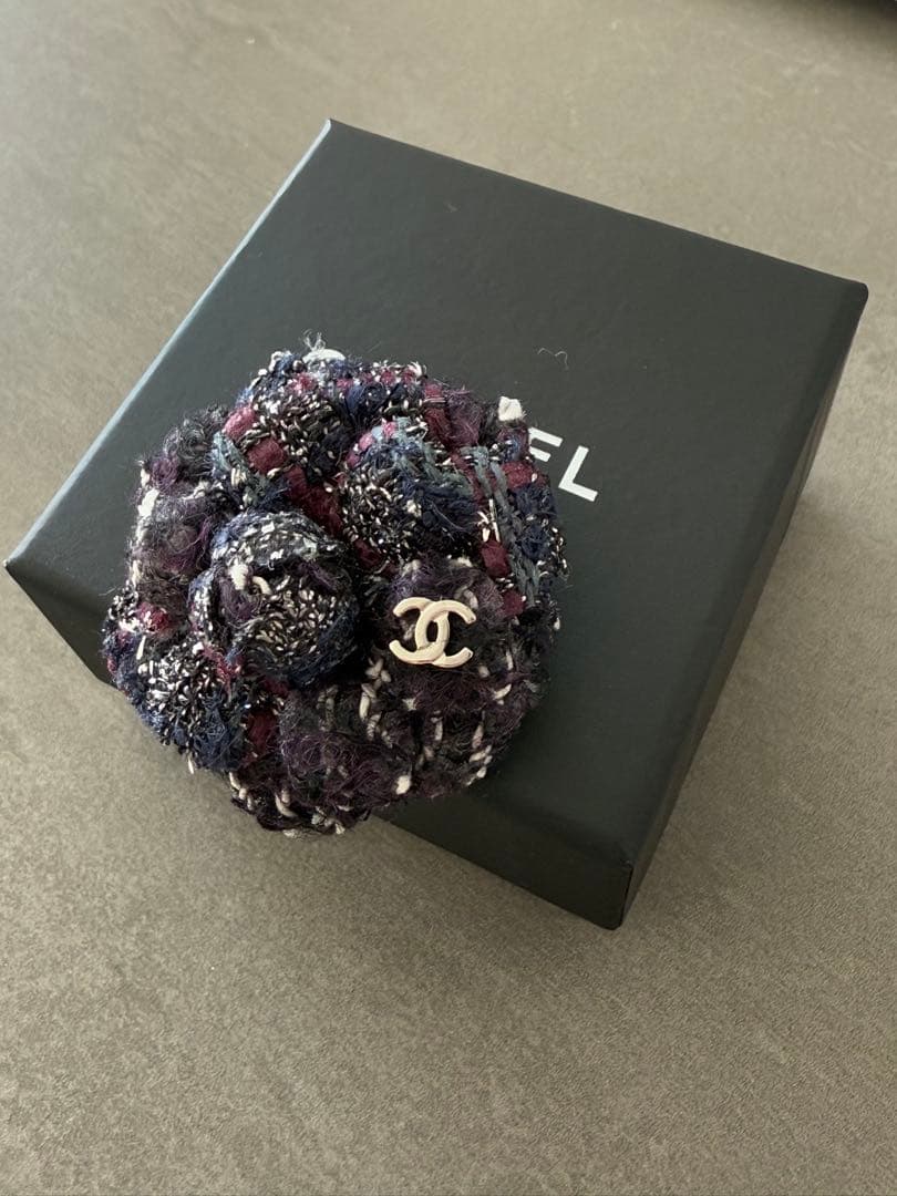 シャネル ココマーク カメリア 14K コサージュ