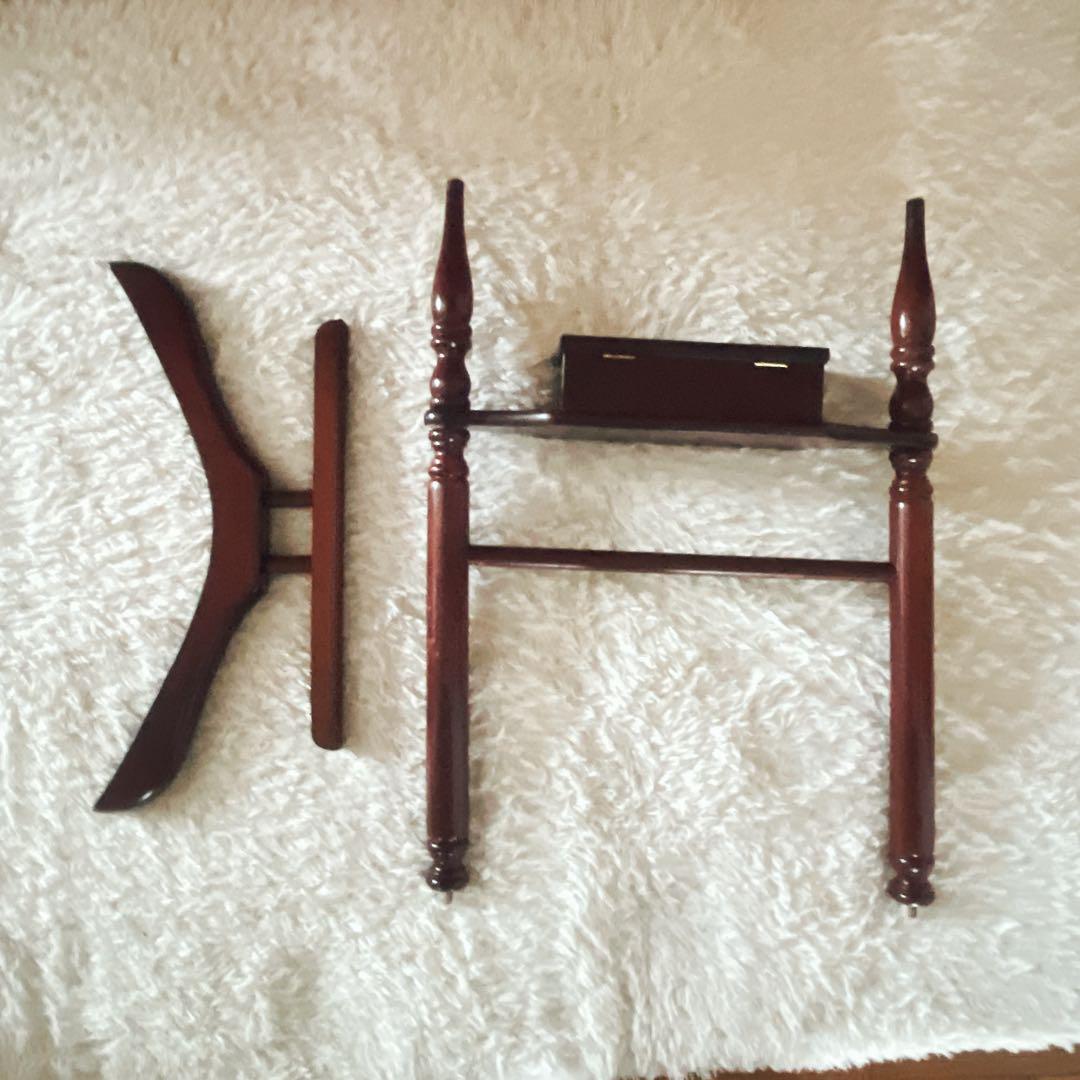 OR様リクエスト品美品】ヴィンテージ 木製ハンガー ハンガーラック 洋服掛