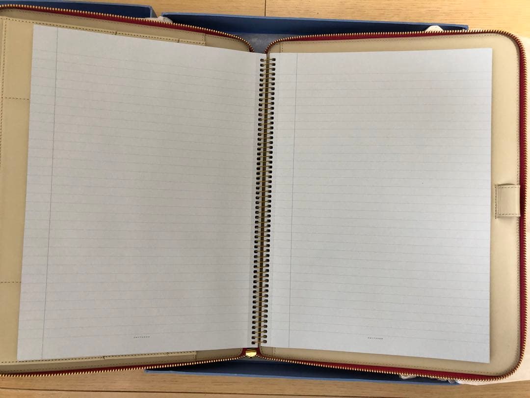 SMYTHSON ジップノートホルダー 新品