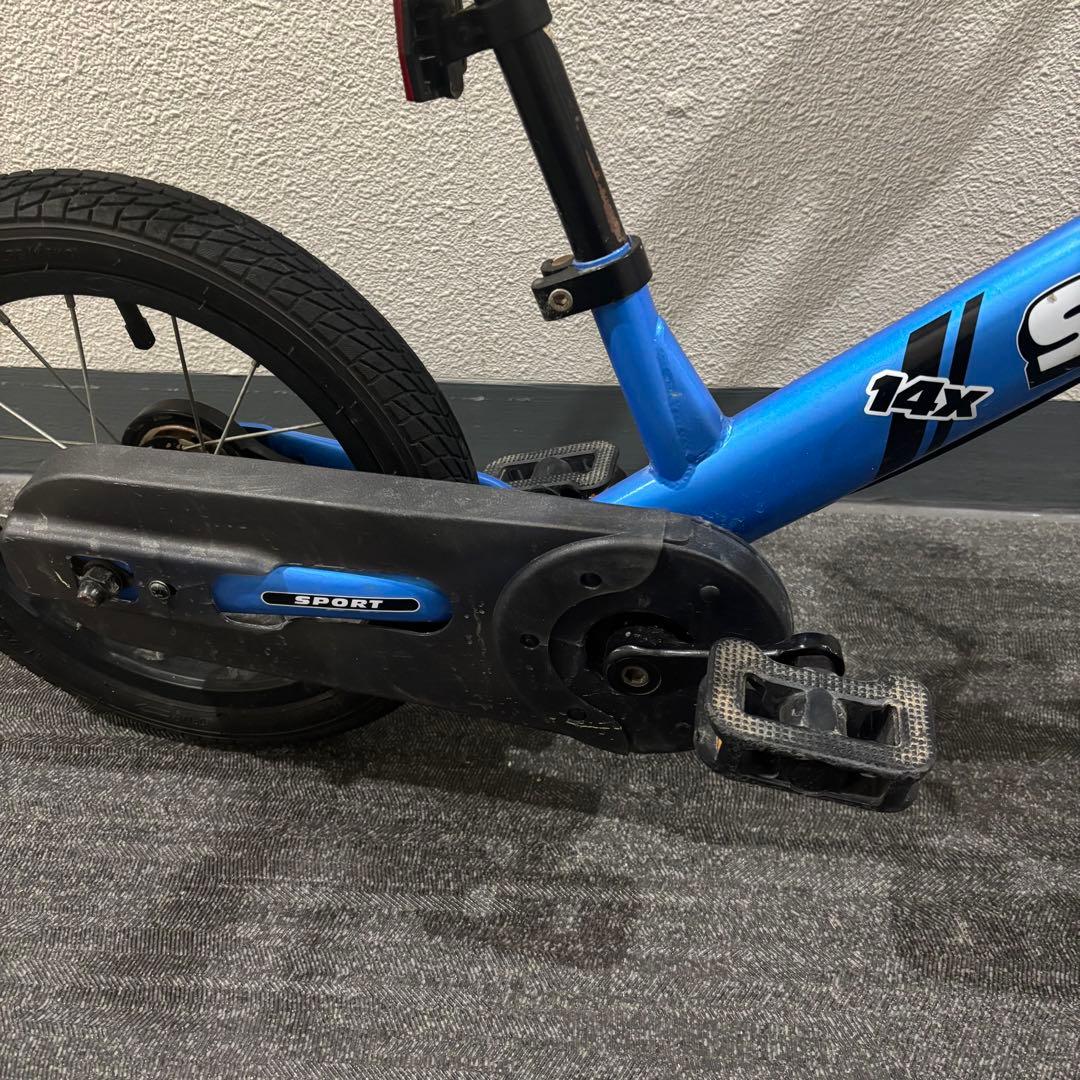 ストライダー STRIDER 14xスティールブルー 青 バランスバイク