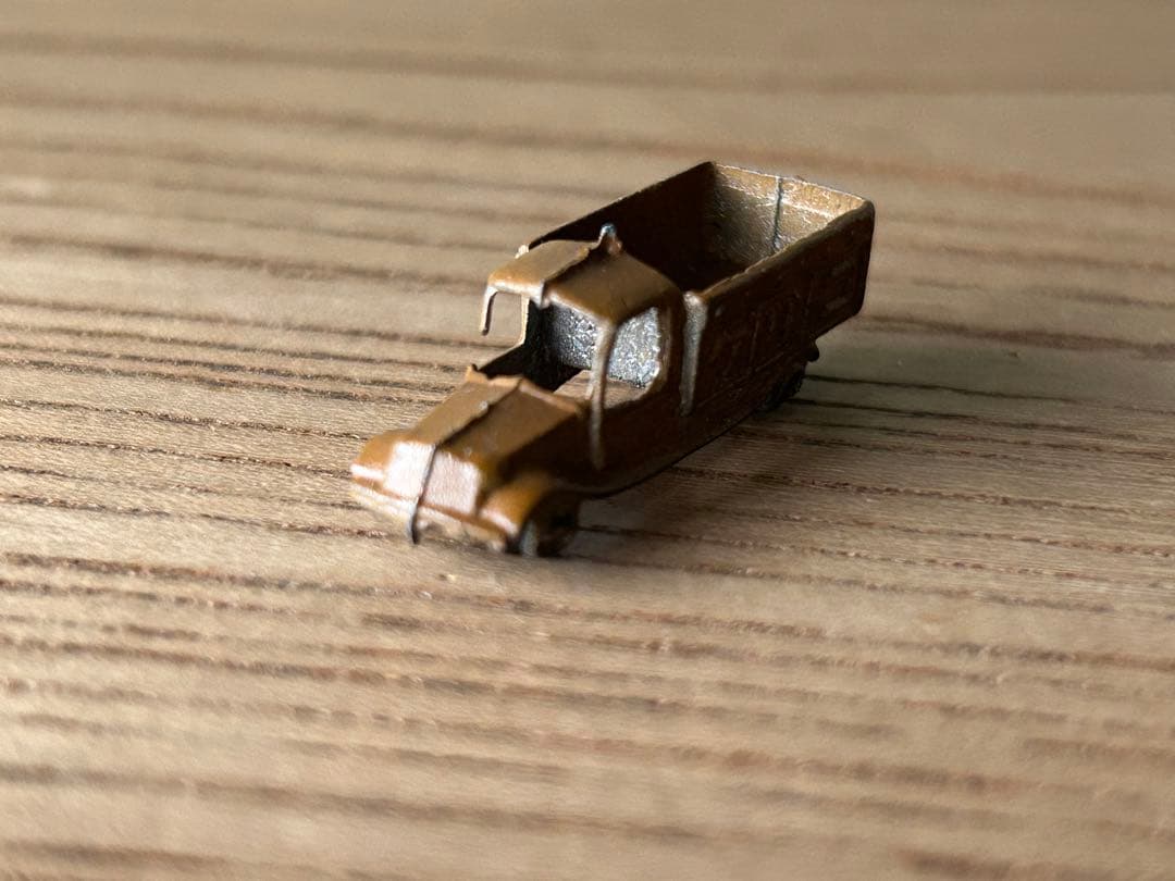 戦前 昭和 10年頃 グリコのおまけ アンチモニー ボンネットトラック ビスコ