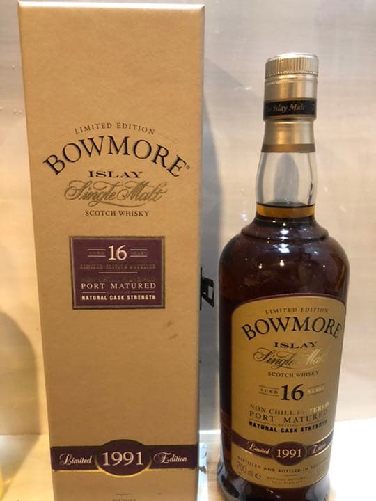 ボウモア16年【1991】ポートフィニッシュ　カスクストレングス　700ml