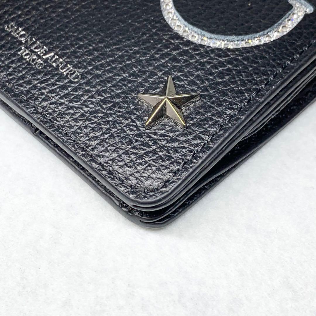 HIDEZO様 サロンドアルファード東京 清水幸子 コラボ 折り財布 レザー