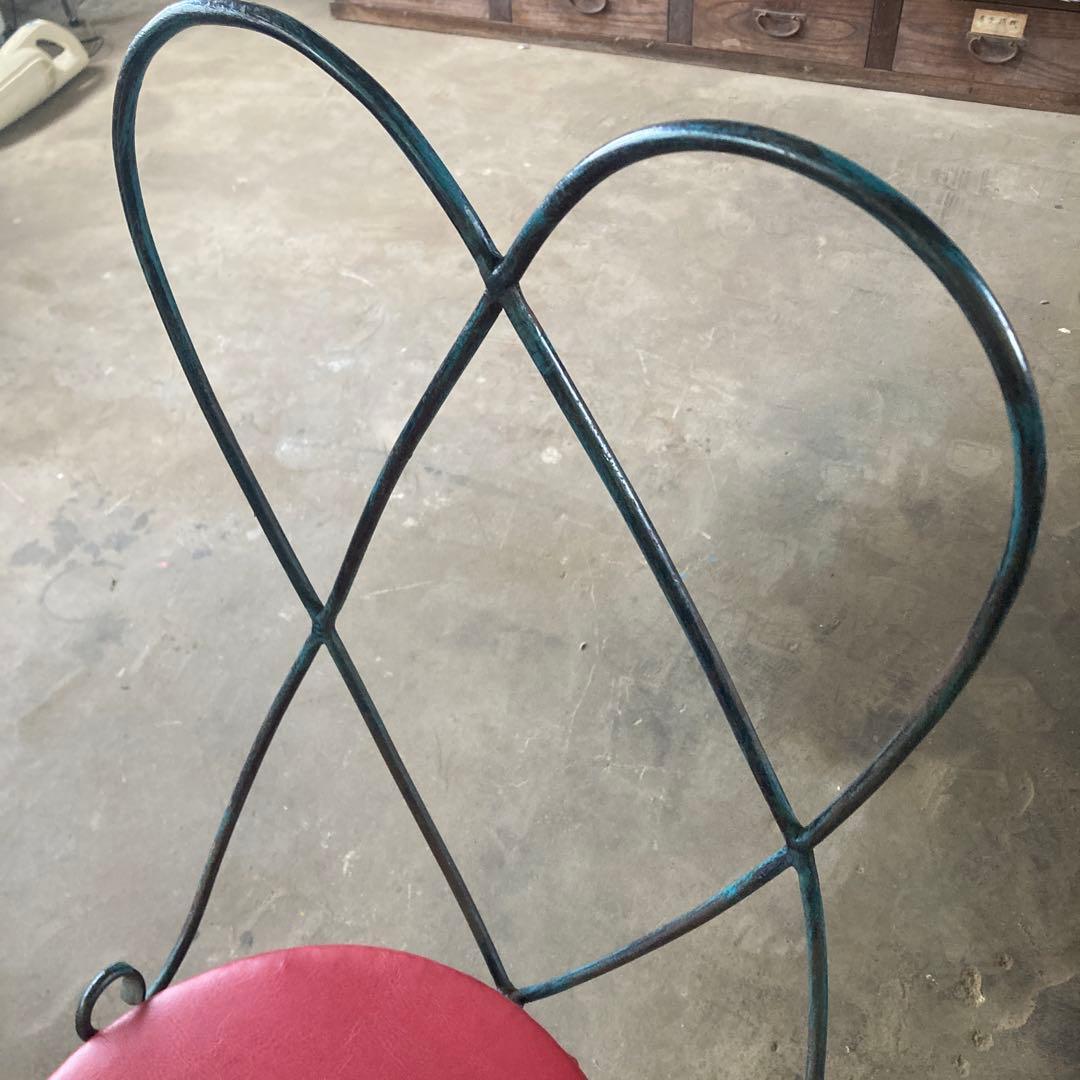 s*〉様 A 鍛造 アイアンフレーム 椅子 ガーデンチェア アンティーク チェア