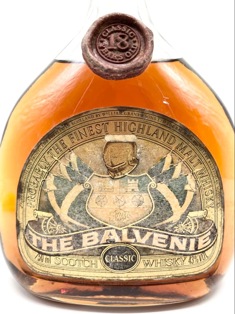 【未開栓】THE BALVENIE 18年 ウイスキー 750ml 43%