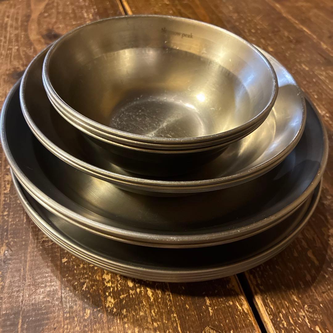  peak テーブルウェアセット4種✖︎4セット