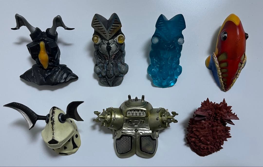 一番くじ ウルトラマン 怪獣超大全 vol.1 F賞 怪獣頭鑑 全7種セット