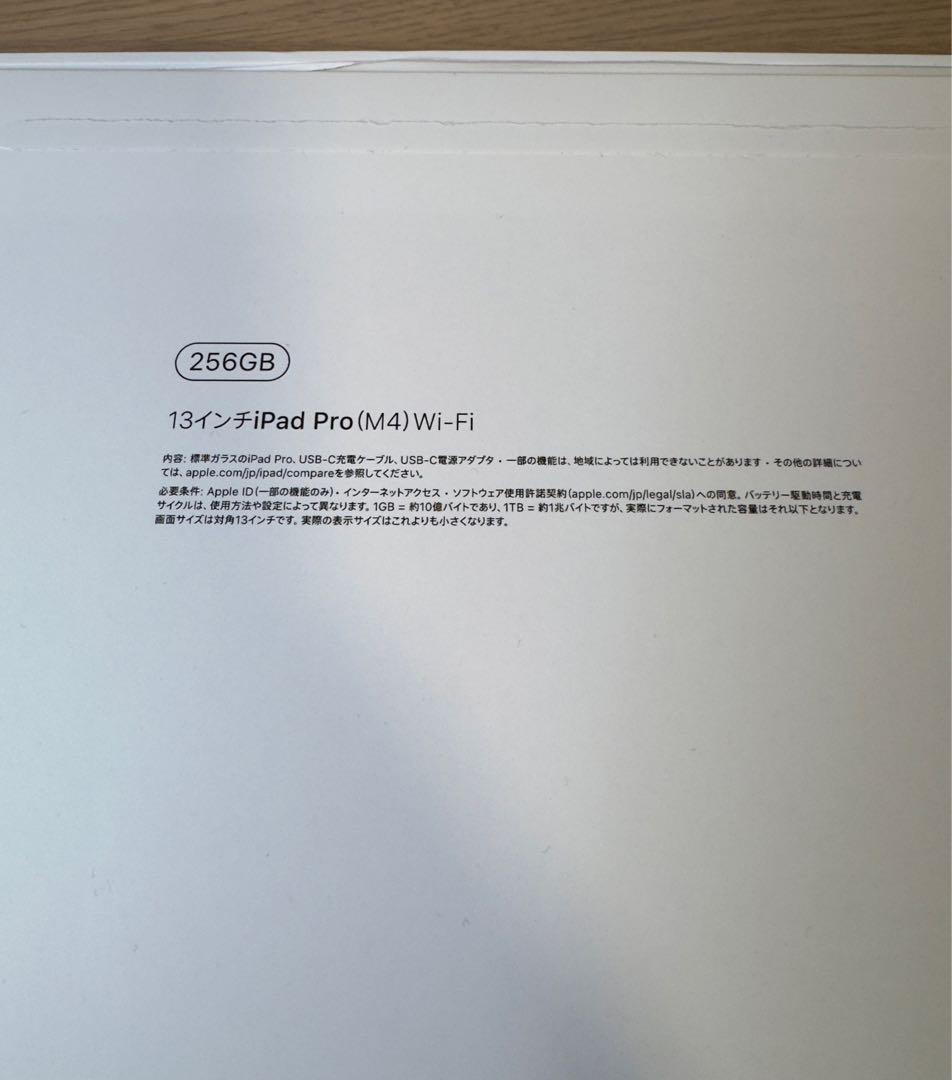 Apple iPad Pro 13 インチ (M4) アップルペンシル