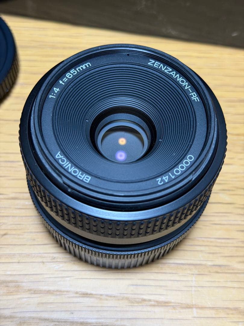 ブロニカRF645 65MMレンズセット　元箱付き