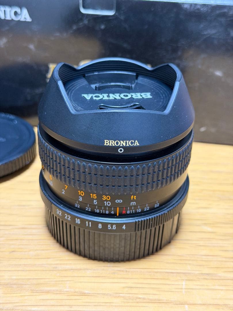 ブロニカRF645 65MMレンズセット　元箱付き