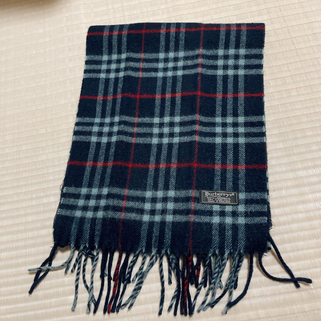 美品✨BURBERRYカシミヤ100% マフラー チェック柄 バーバリー