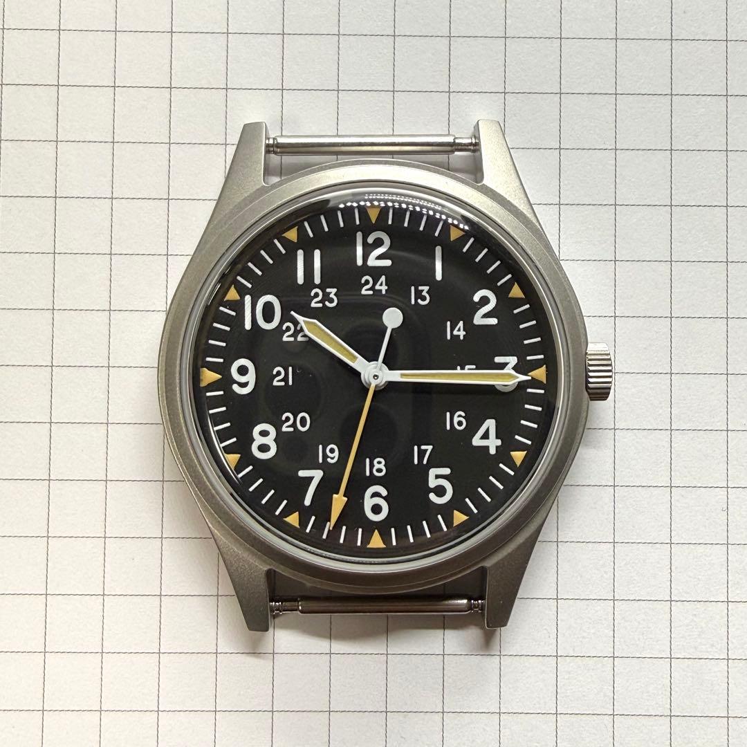 Militado ML07｜VH31スイープクォーツ搭載｜サファイアドーム風防