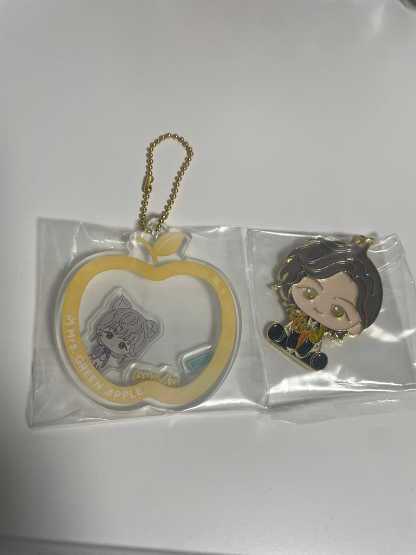 Mrs. GREEN APPLE 一番くじ♡4点セット　ぬいぐるみ　チャーム
