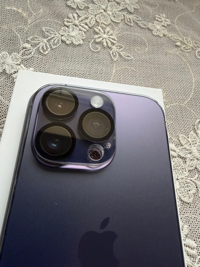 美品！Apple iPhone 14 Pro ディープパープル 本体　256G