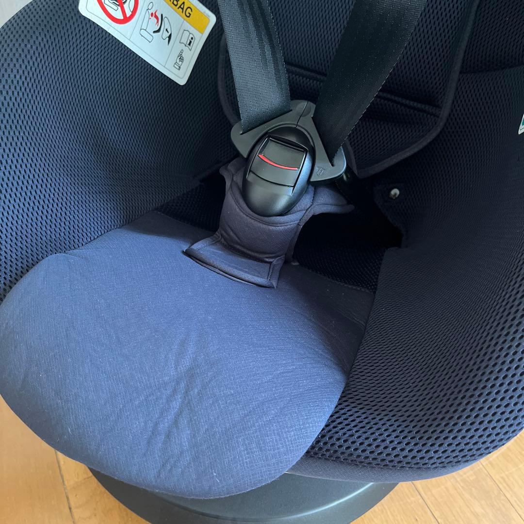 【エールべべ】クルットRグランス２／回転式／R129／ISOFIX／新生児OK