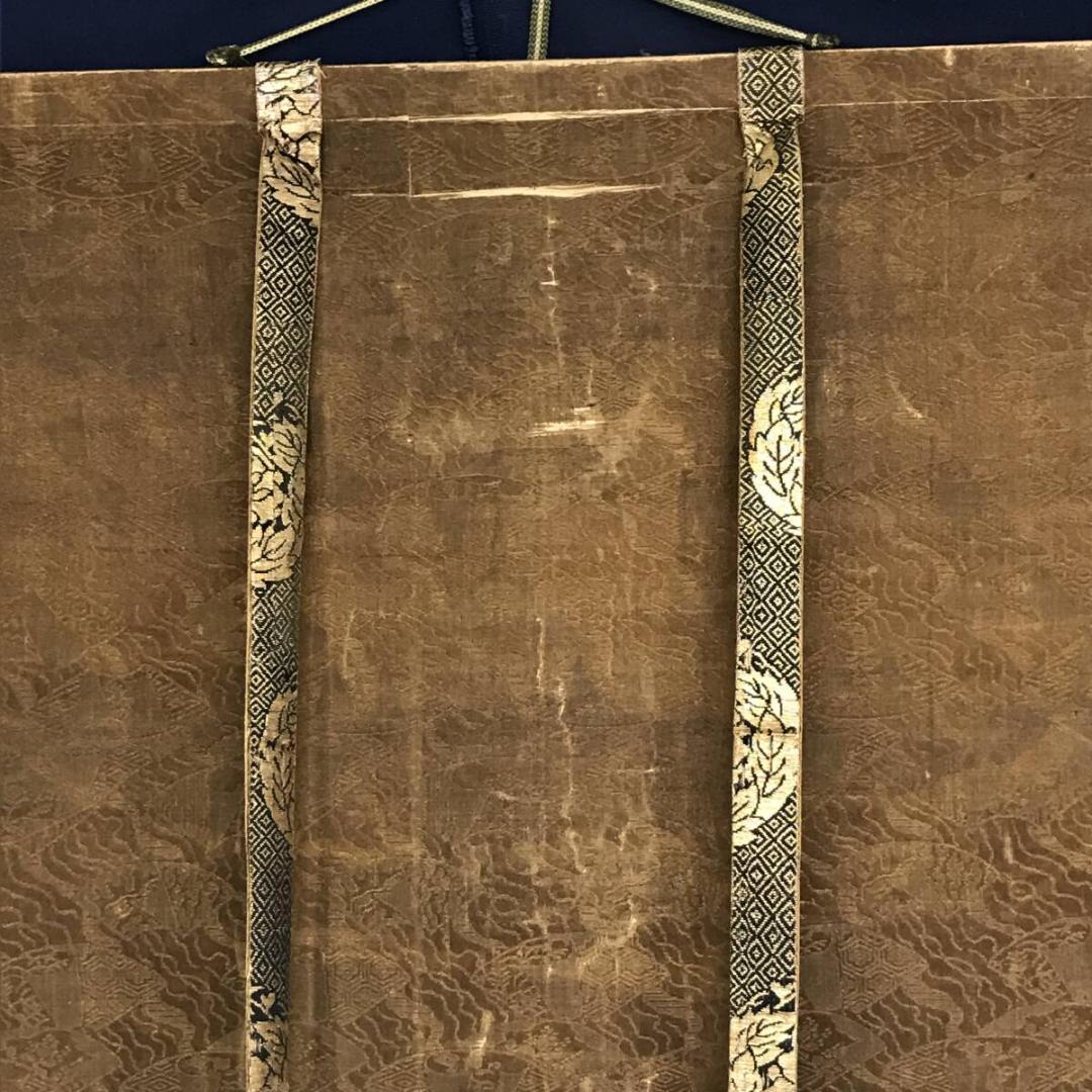 模写/秋月等観/寿老人図/福神図/祝掛軸/掛軸☆宝船☆AH-657