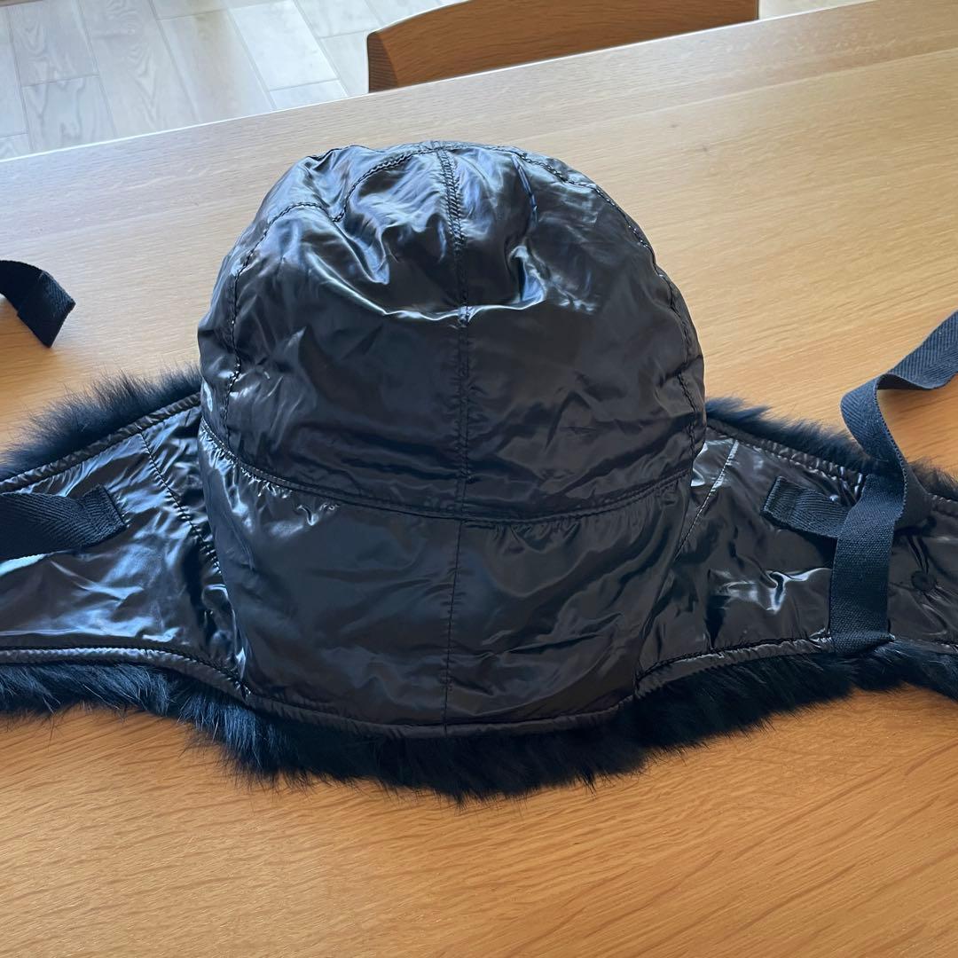 ソロイスト soloist ラビットファーフライトキャップ