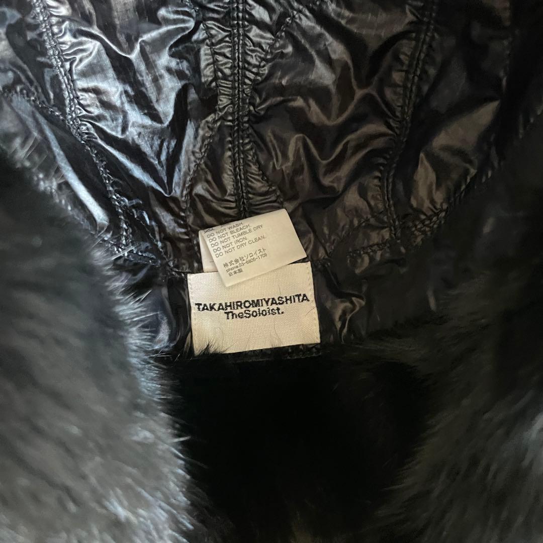 ソロイスト soloist ラビットファーフライトキャップ