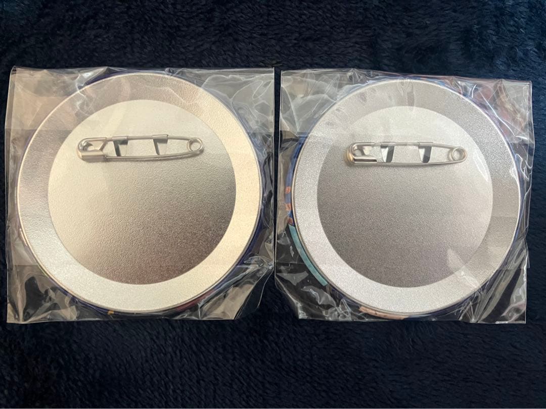 【冨岡義勇】鬼滅の刃 ホログラム缶バッジ 漆ノ章 ナムコ限定 2種セット