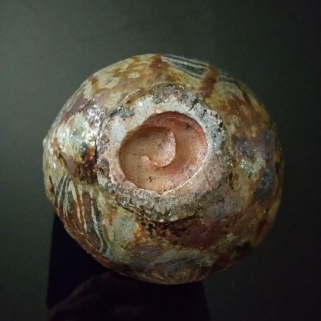 【備前焼 茶碗②】備前練り込み茶碗／伝統工芸士 森本 桂／送料込み！