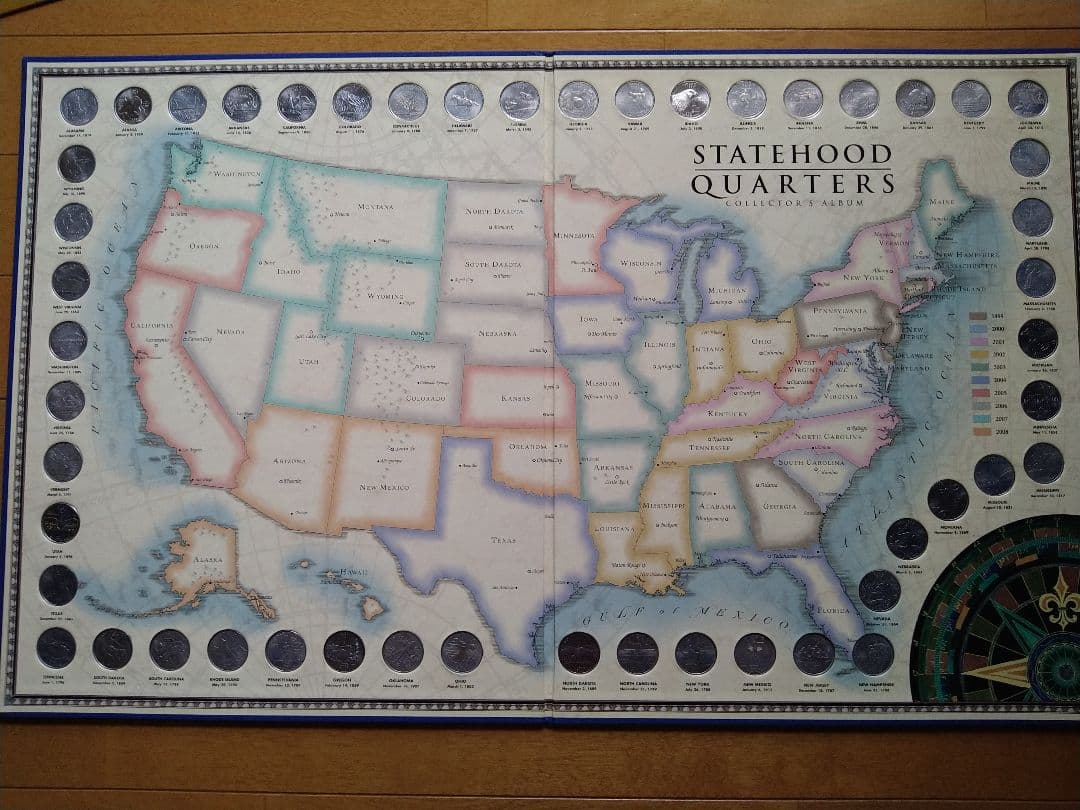 ミュージシャン US 50 STATE 25cent COLLECTION