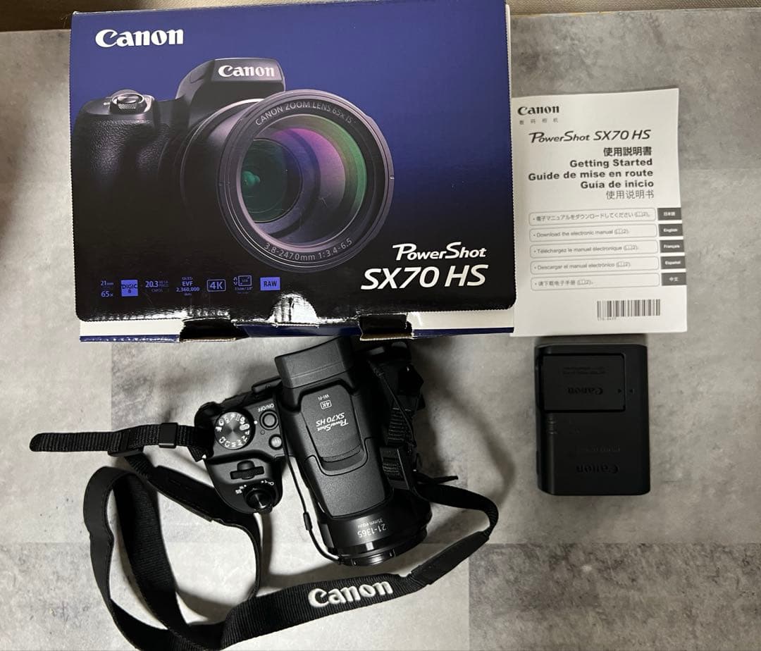 Canon PowerShot SX POWERSHOT SX70 HS 充電付