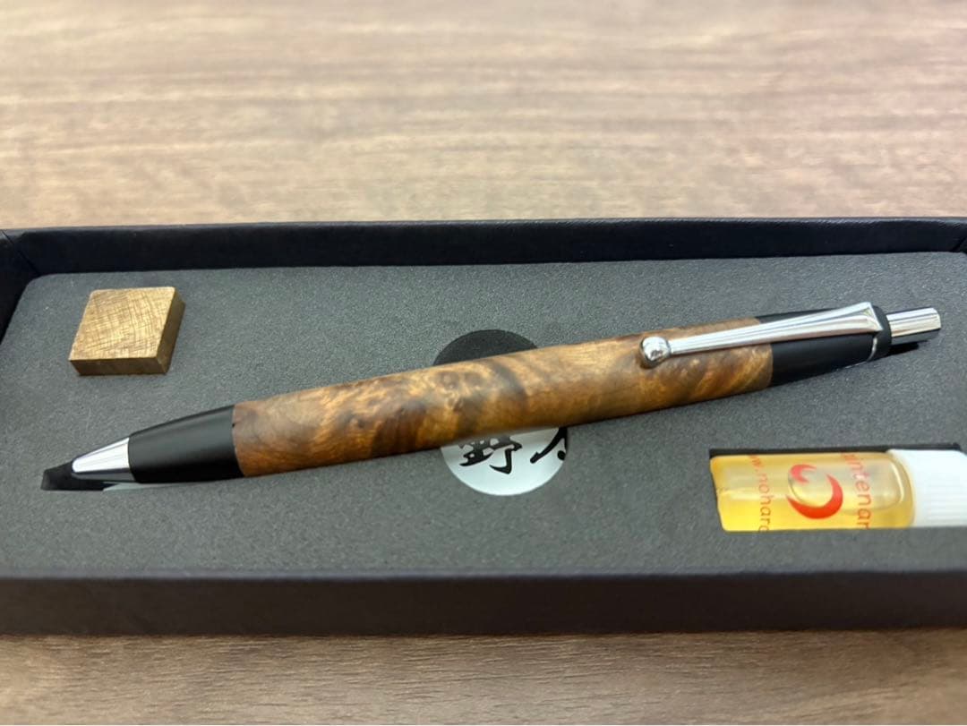 野原工芸　マーブルウッド　ボールペン　スタンダード