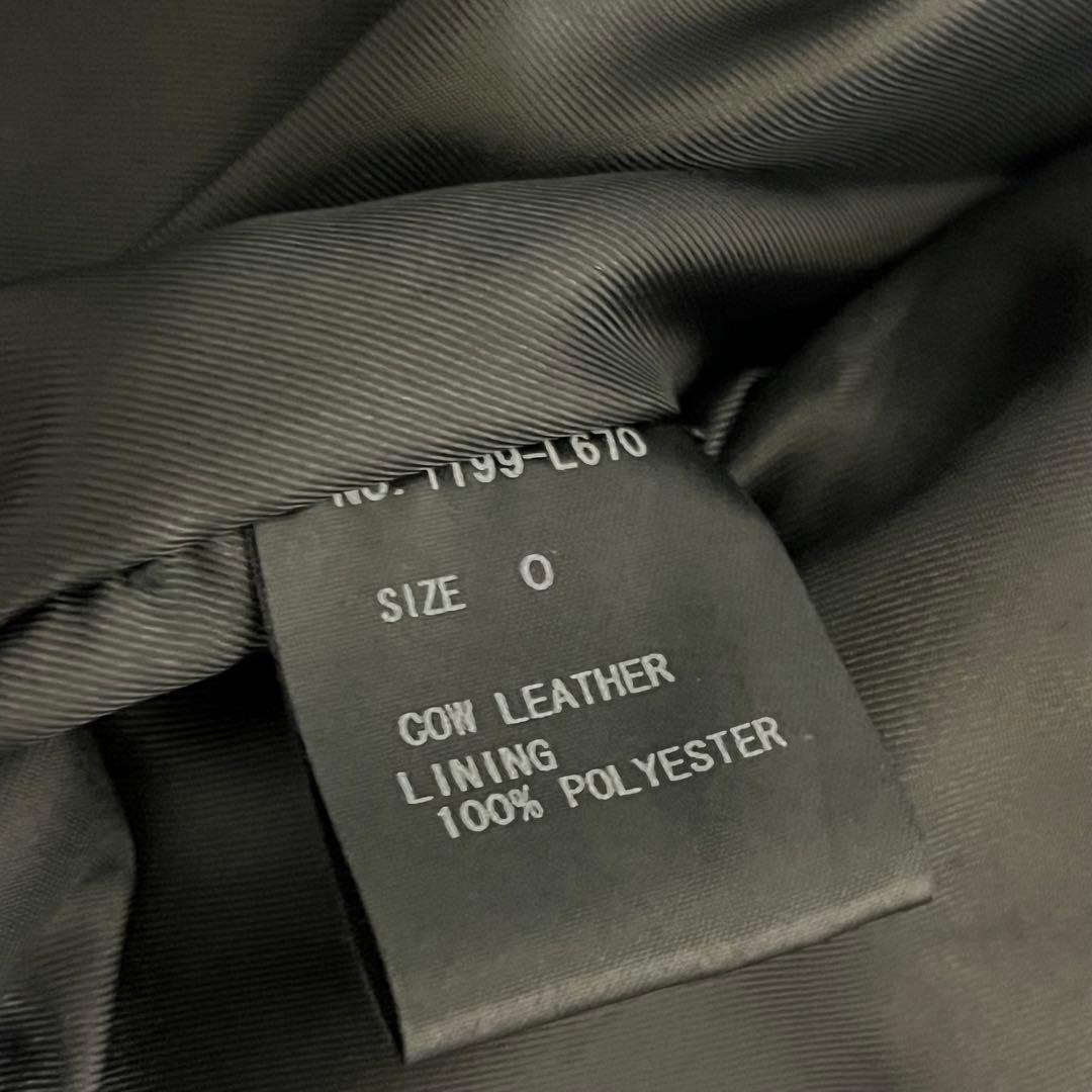 time is on タイムイズオン LEATHER レザー ジャケット