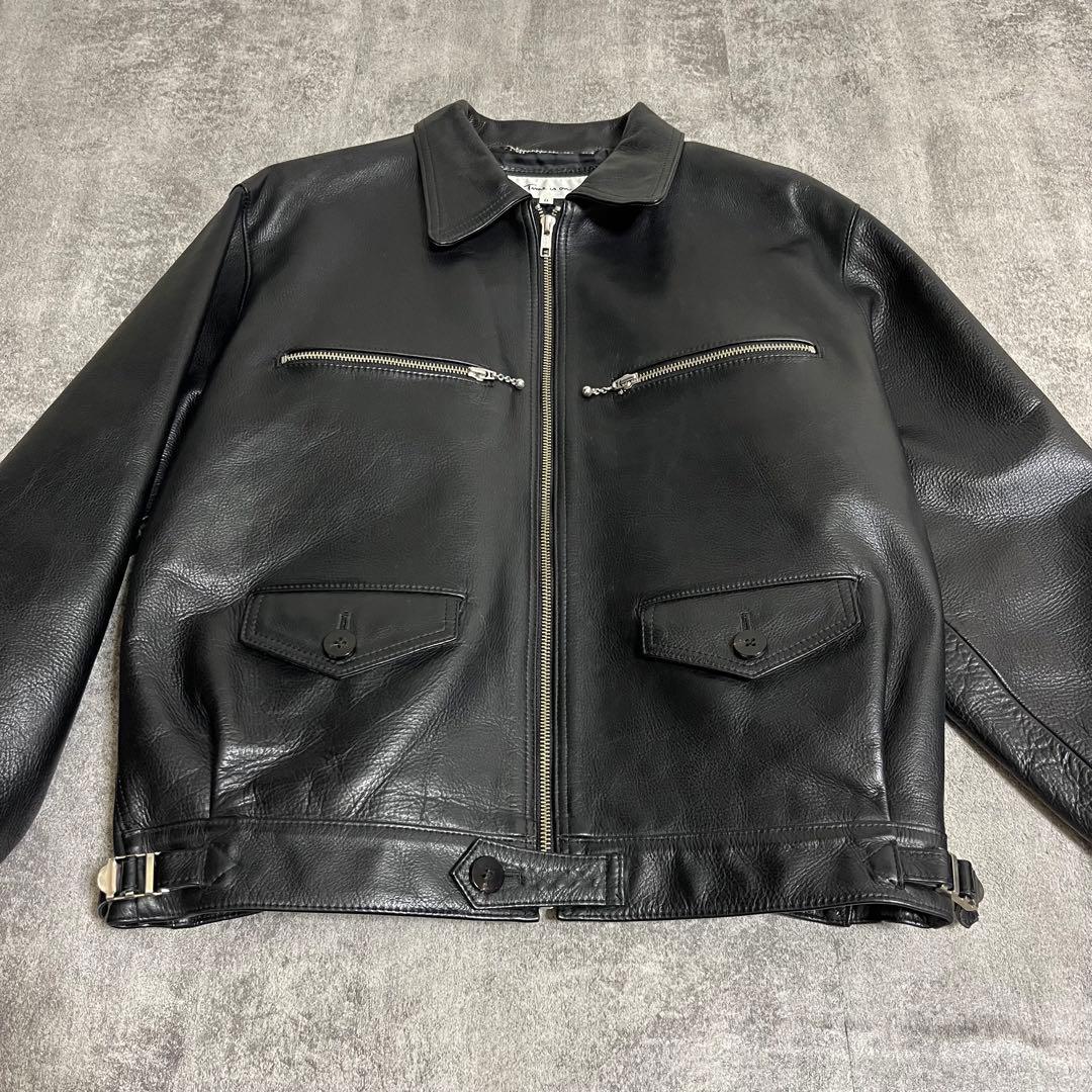 time is on タイムイズオン LEATHER レザー ジャケット