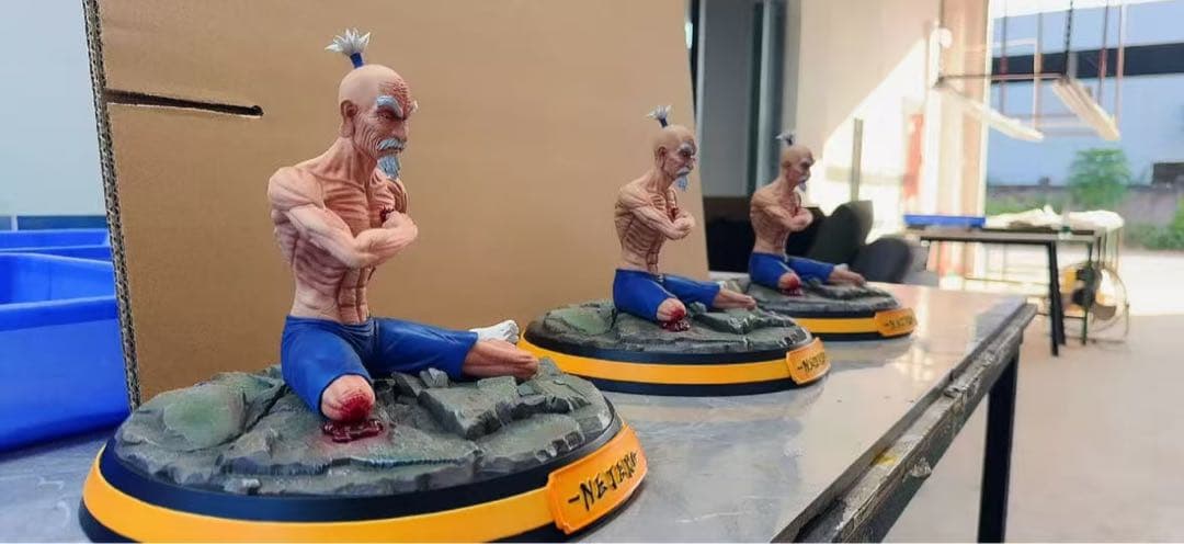 hunter×hunterアイザック＝ネテロ ガレージキット ガレキスタチュー⑥