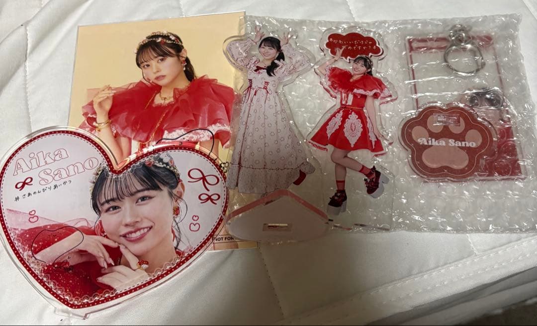 CUTIE STREET 佐野愛花　ラッフルA賞アクパネとその他セット