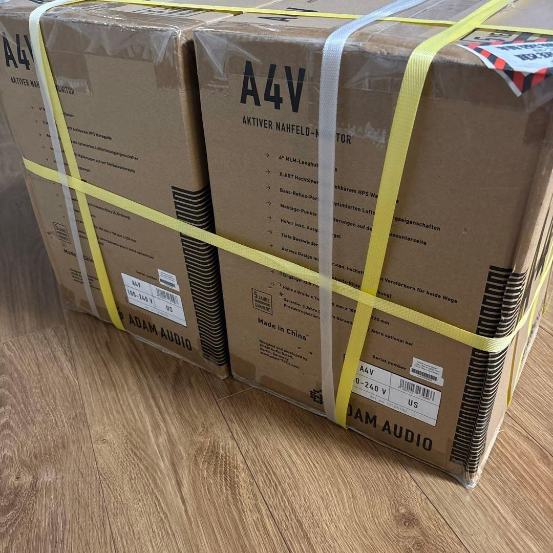 ADAM AUDIO A4V スピーカー⭐︎新品未開封　期間限定セール