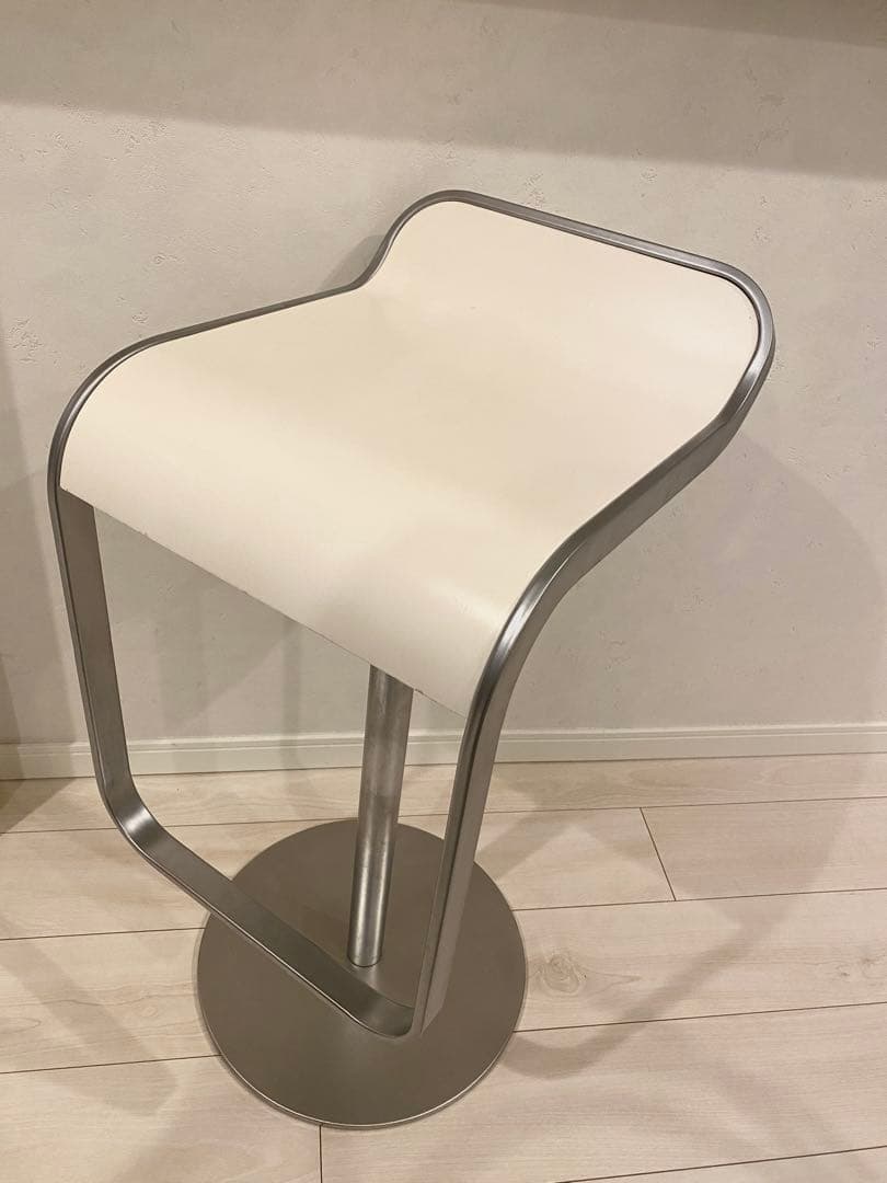 Lapalma/ラパルマ (LEM) カウンターハイスツール　白