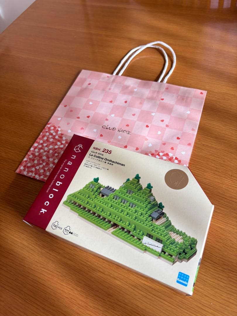 nanoblock ラコリーナ　La Colina バレンタイン　ショッパー