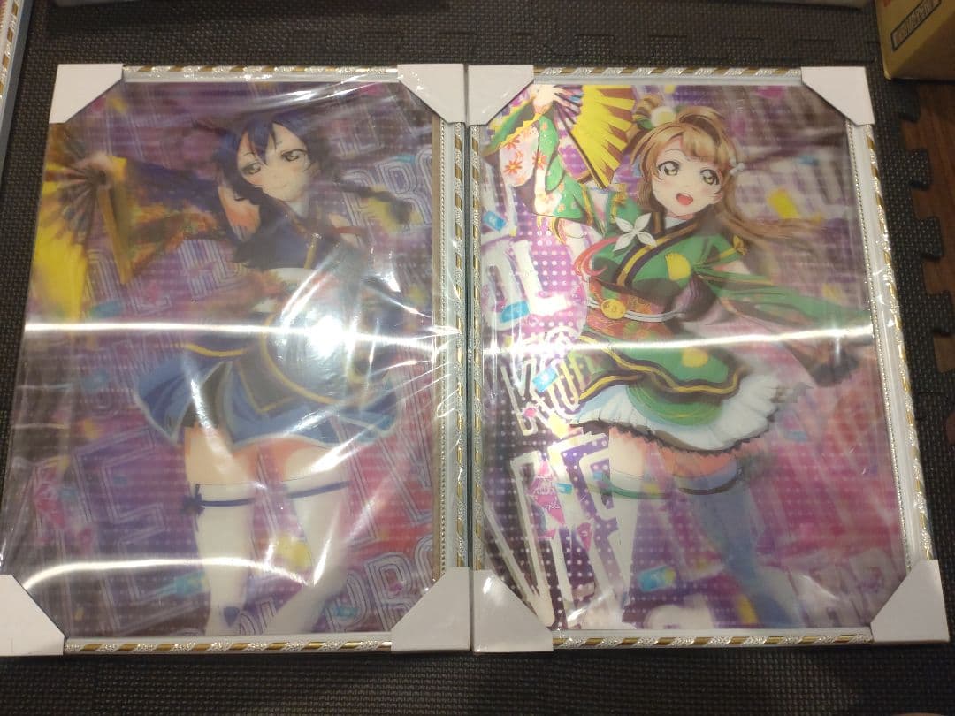 ラブライブ!3Dポスター（額縁付）