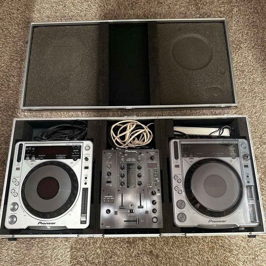 Pioneer CDJ-800MK2 & DJM-400 セット