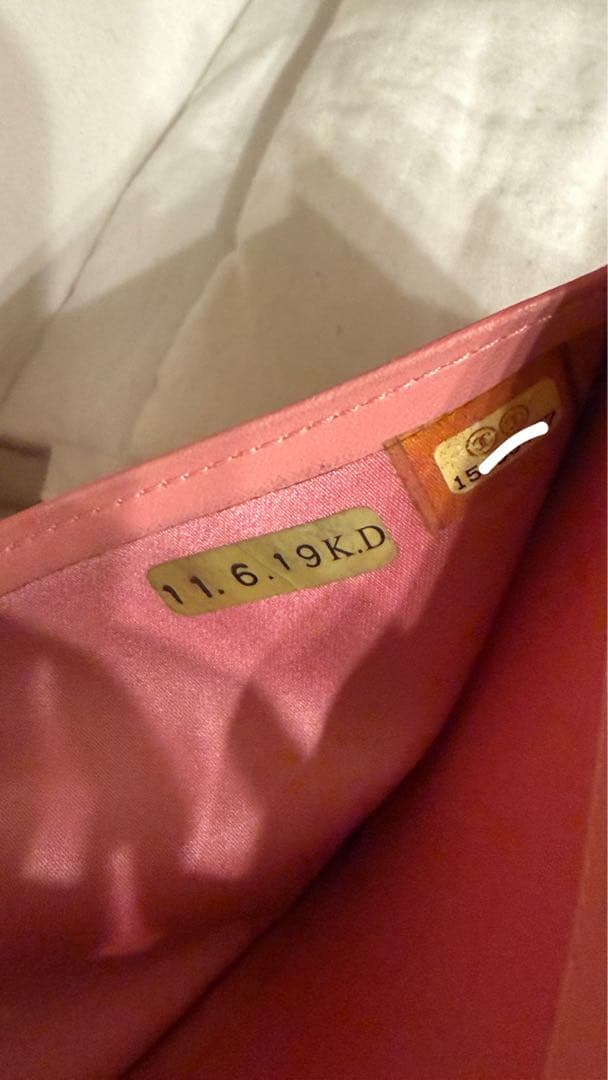 シャネル CHANEL カメリア ピンク レディース 長財布