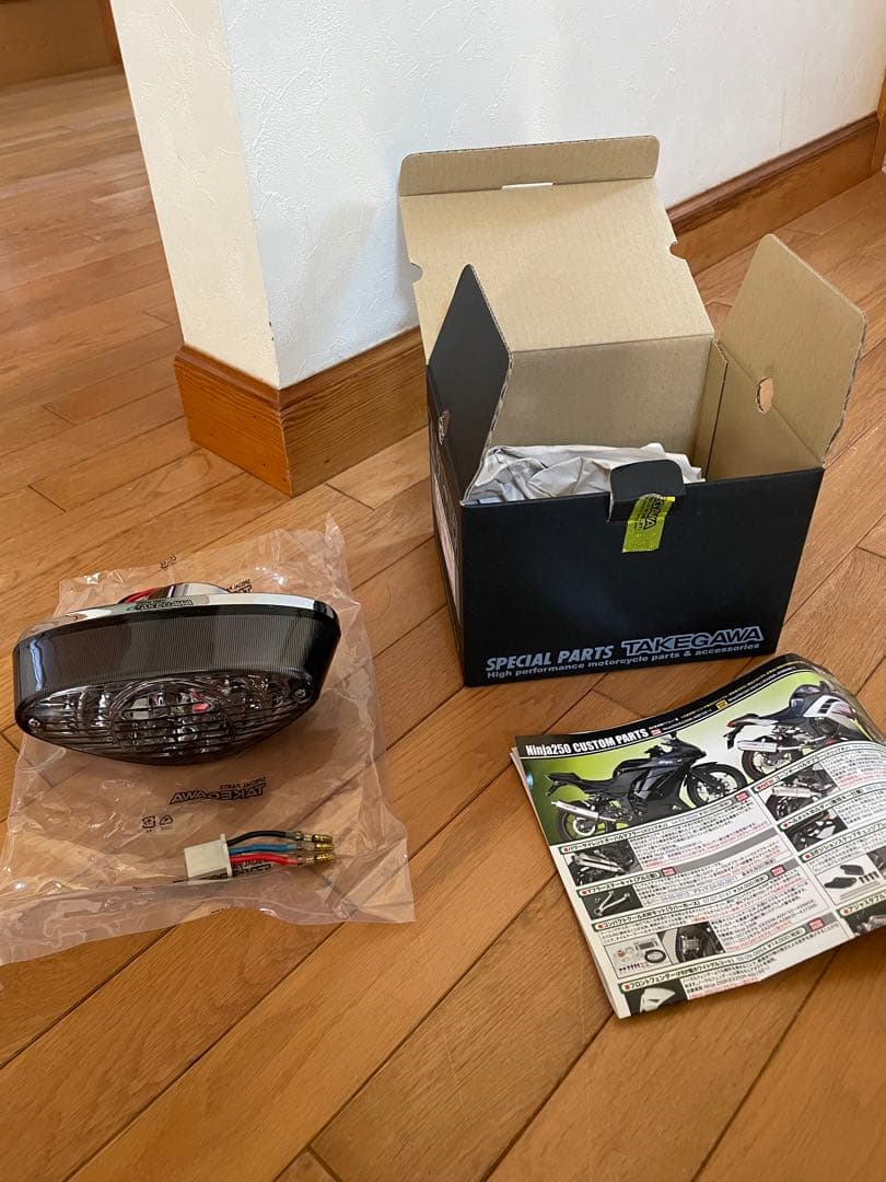 タケガワ 武川 / W400 W650 W800 LED テールランプ スモーク