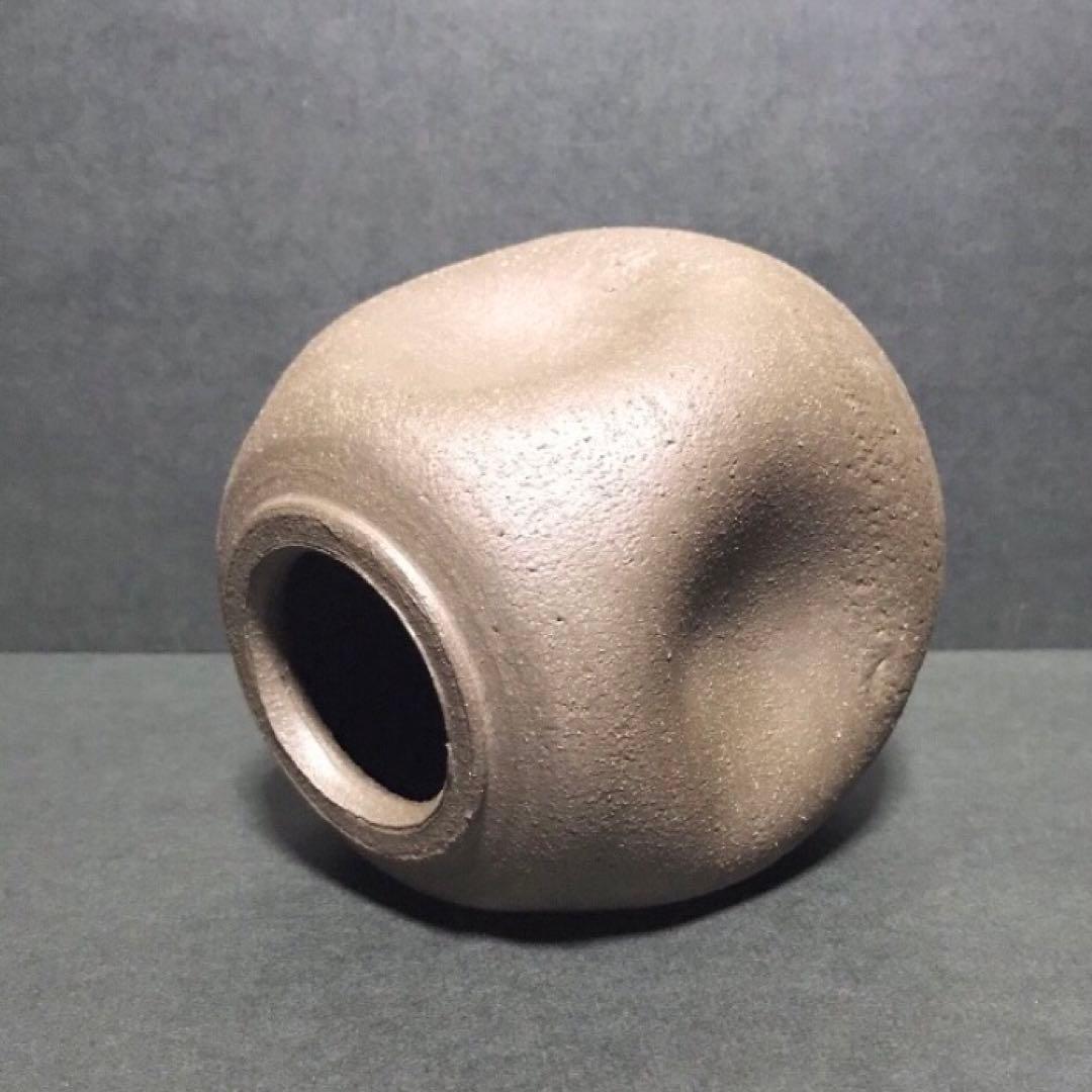 名工 吉川雪堂・常滑焼・花瓶・レア希少品