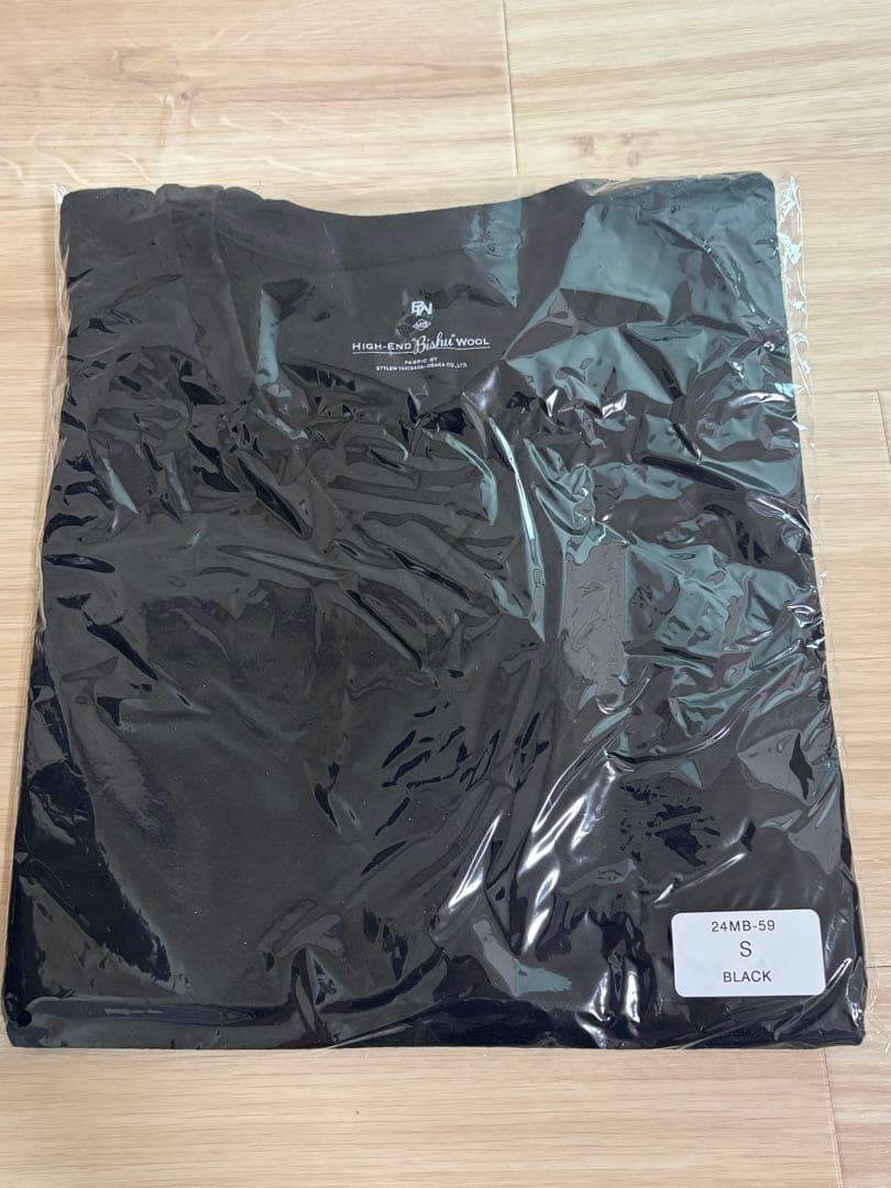 新品未開封 非売品 MB 尾州ウール Vネック カットソー Tシャツ ロンT