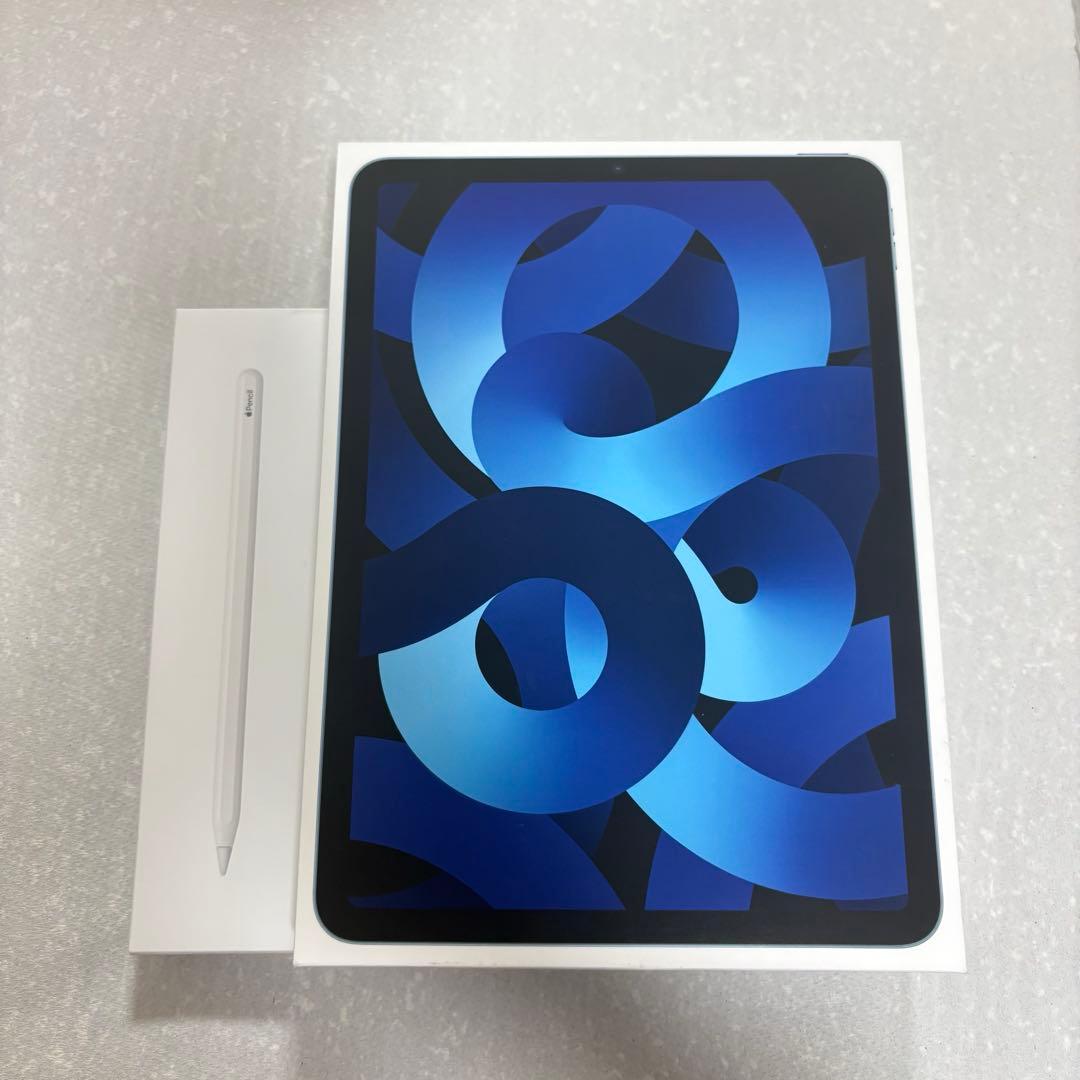 【美品】iPad Air 第5世代 64GB+Apple Pencil第2世代