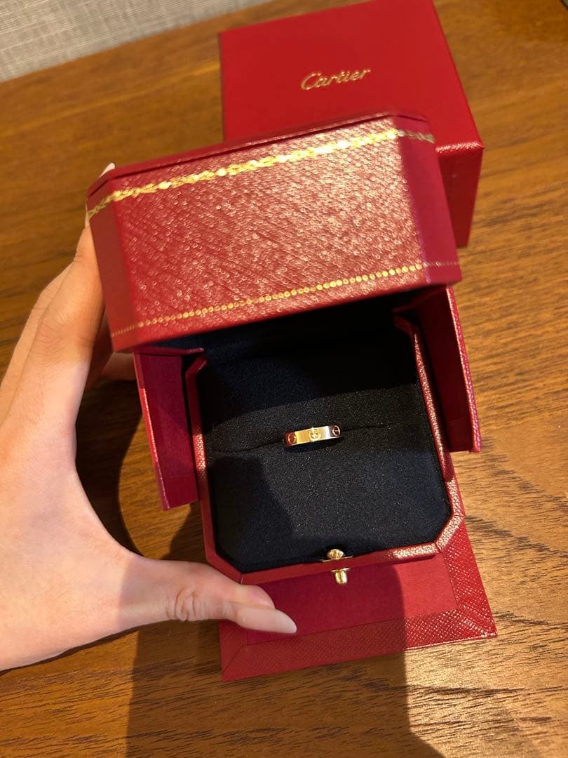 Cartier ミニラブリングYG　48サイズ