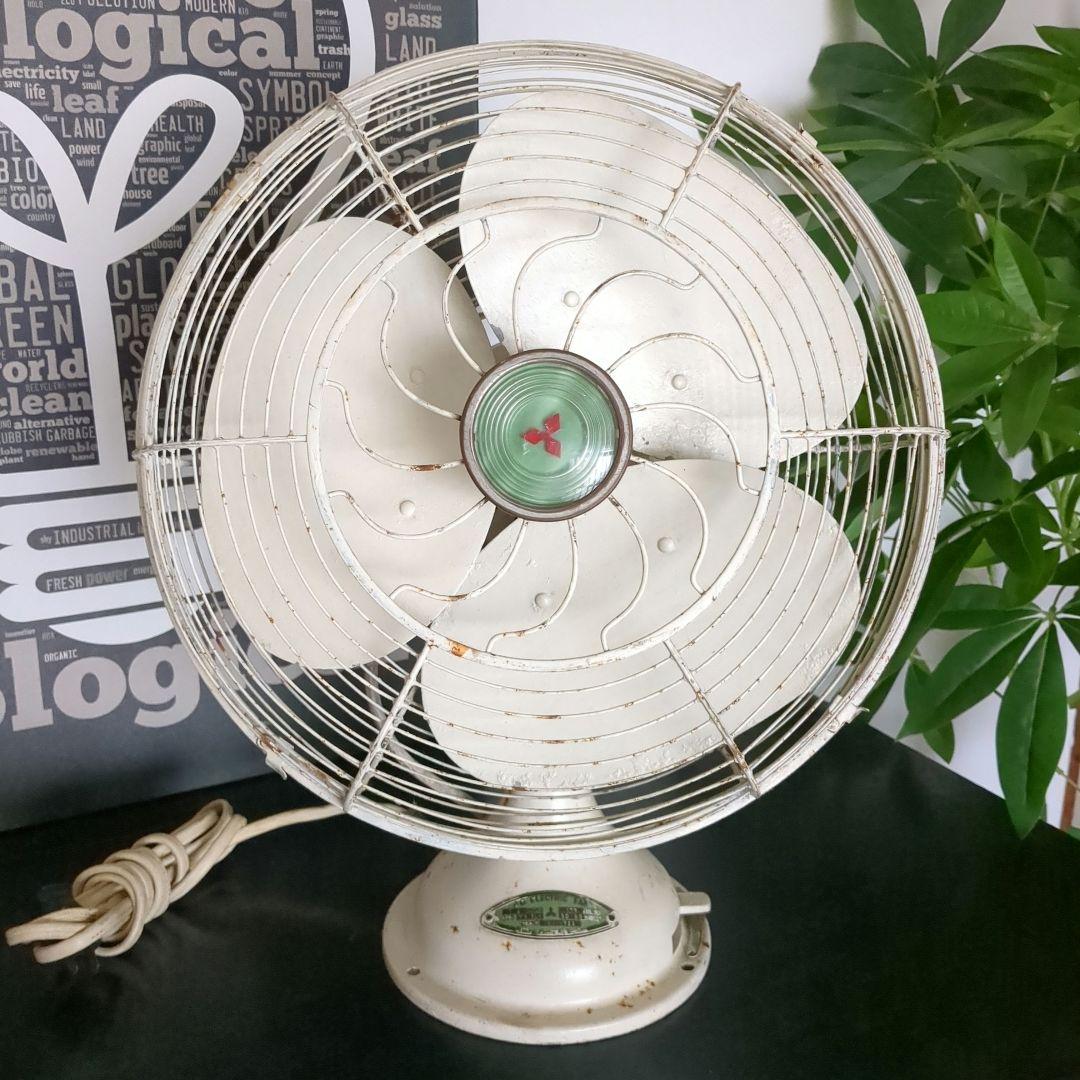 三菱 レトロ扇風機 　【ジャンク品】【動作不良】