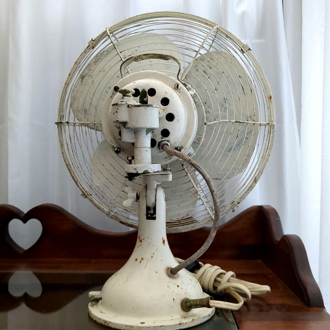 三菱 レトロ扇風機 　【ジャンク品】【動作不良】