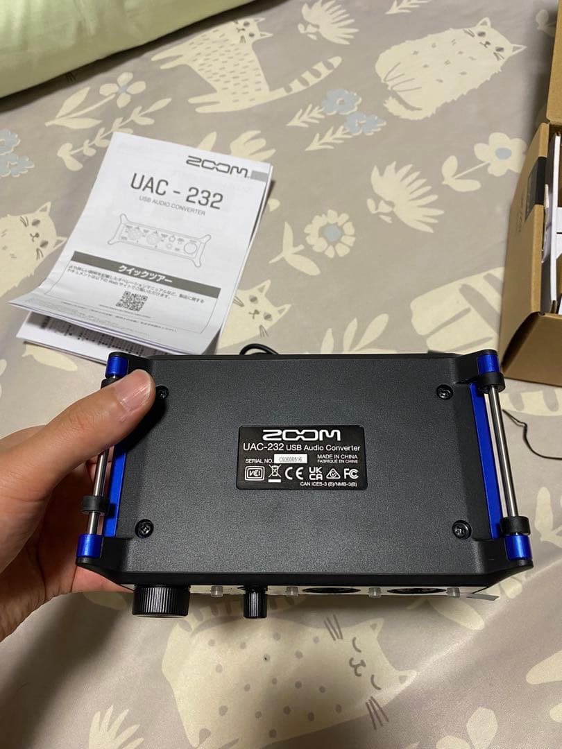 ZOOM UAC-232 USBオーディオインターフェース