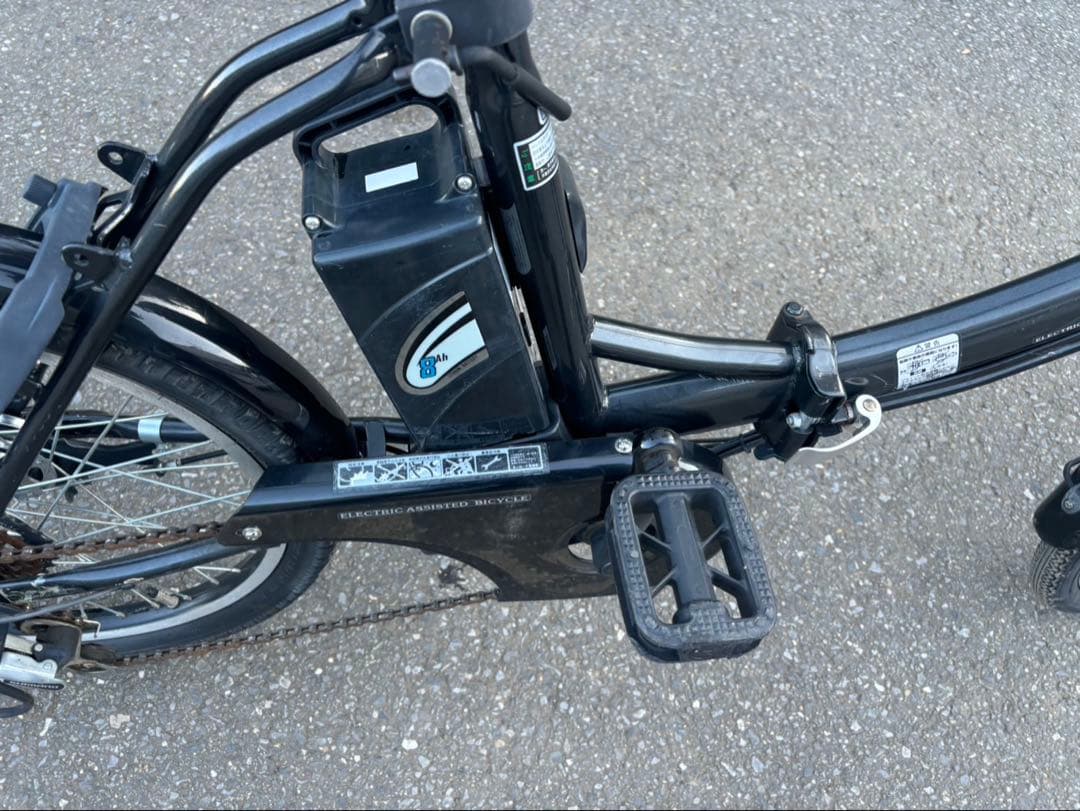 電動アシスト折りたたみ自転車 peltech