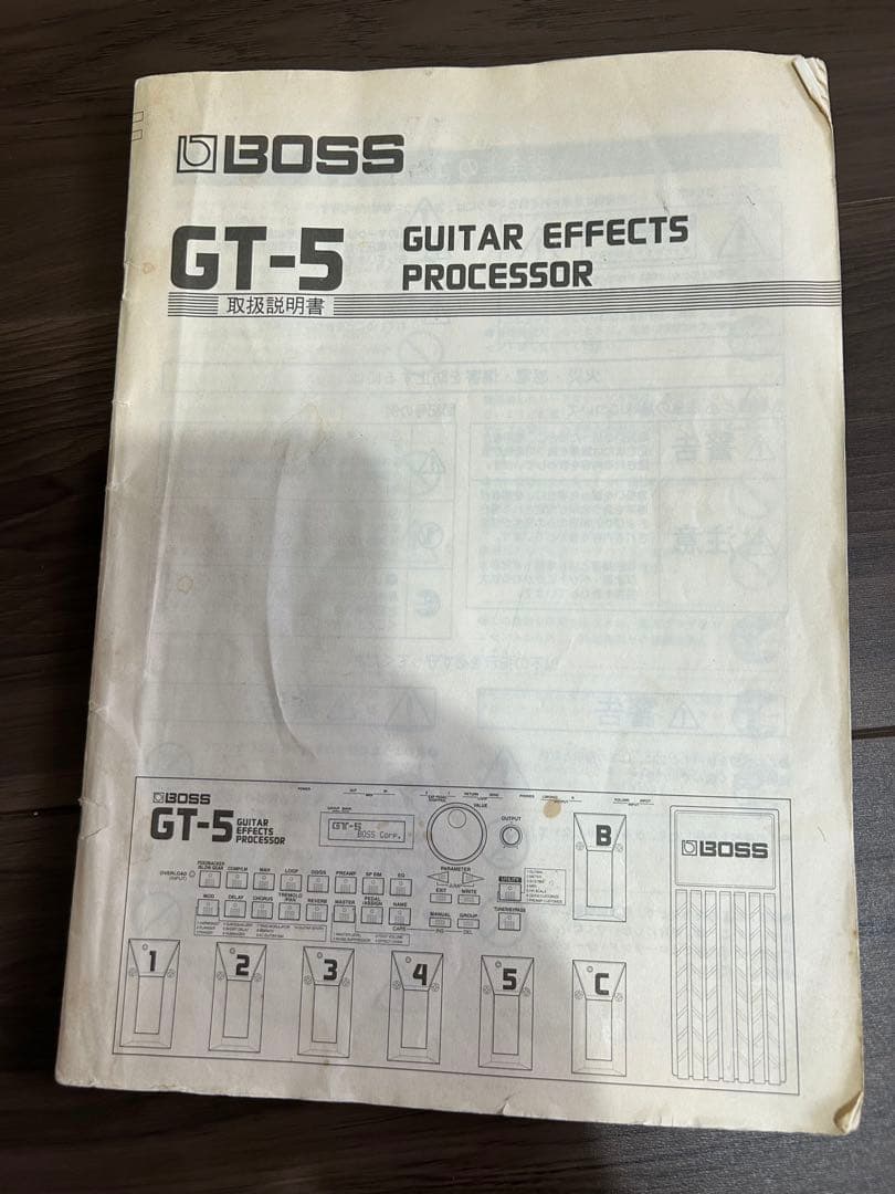 美品　BOSS マルチエフェクター　ＧＴ-５