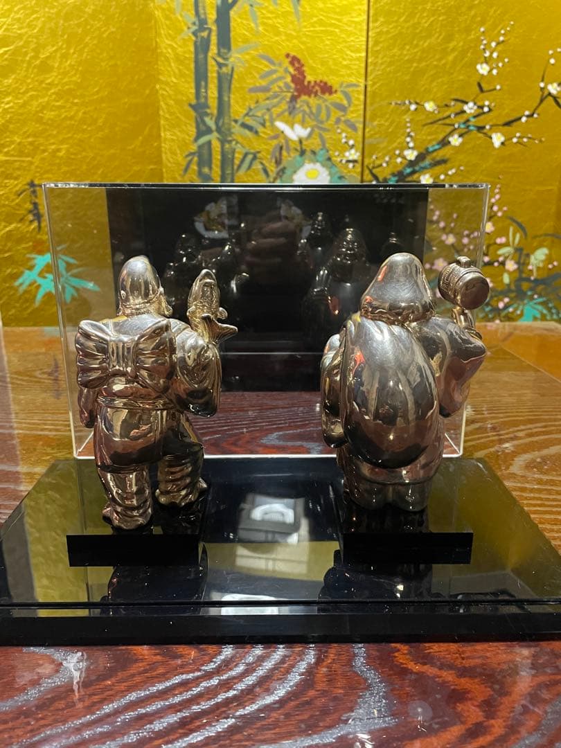 金属製 恵比寿大黒セット